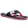 Tommy Hilfiger klapki japonki Badge Beach Sandal FM0FM03379-DW5 Tommy Hilfiger klapki japonki Badge Beach Sandal FM0FM03379-DW5